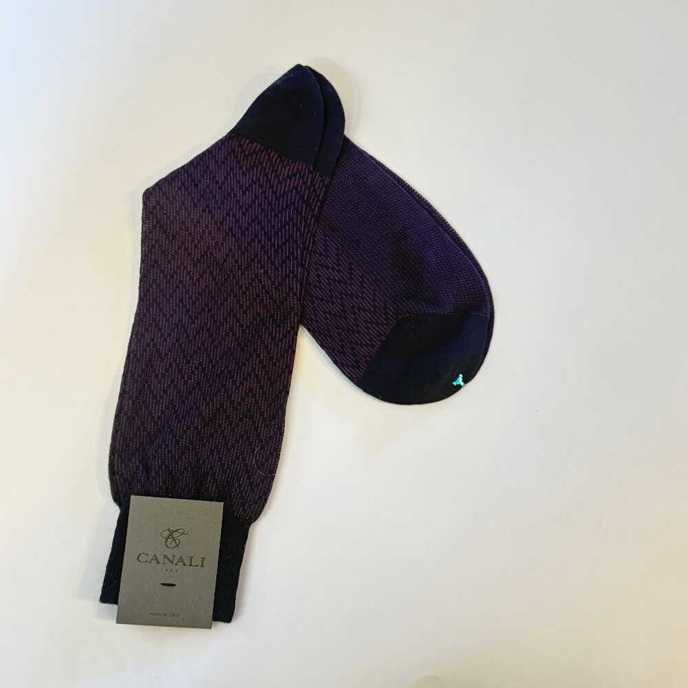 Canali Luxury Designer Dress Socks